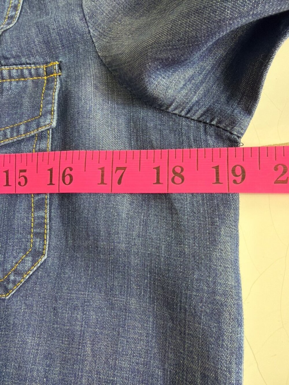 Tommy Hilfiger Denim Shirt Dress Button Front Lyocell Size 8 (NWOT) - Picture 14 of 16